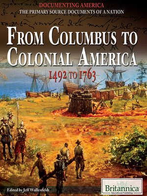 cover image of From Columbus to Colonial America